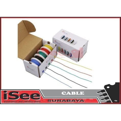 Single cable AWG 26 AWG26 hookup wire 26AWG 1 roll 16M wires | Shopee ...