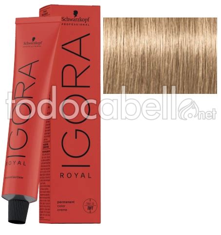 Schwarzkopf Tinte Igora Royal Rubio Claro Beige Oxigenada