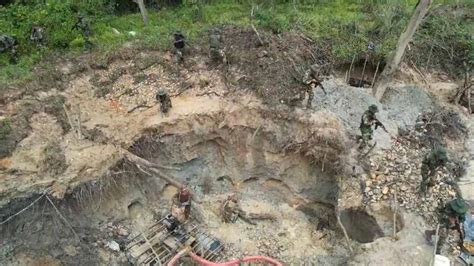 Fuerza Armada Nacional Desplegada En El Parque Nacional Caura Para