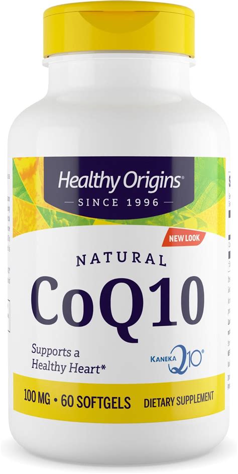 Amazon Healthy Origins Coq Kaneka Q Mg Softgels Heart