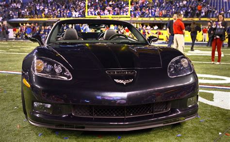 Super Bowl XLVI MVP Eli Manning Wins 2012 Chevrolet Corvette