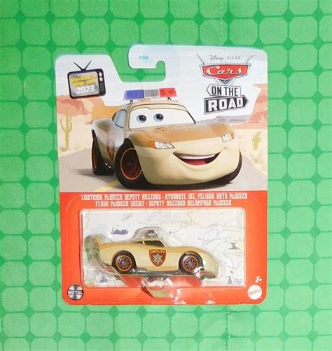 2023 Disney Pixar Cars On The Road Lightning Mcqueen Deputy Hazzard