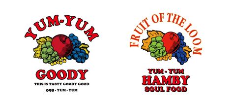 Yum Yum Fruit Tee Goody＆hamby” Fruit Of The Loom（フルーツオブザルーム）