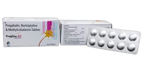 Pregabalin Nortriptyline And Methylcobalamin Tablet Pragline Nt At Rs 2400box In Sonipat