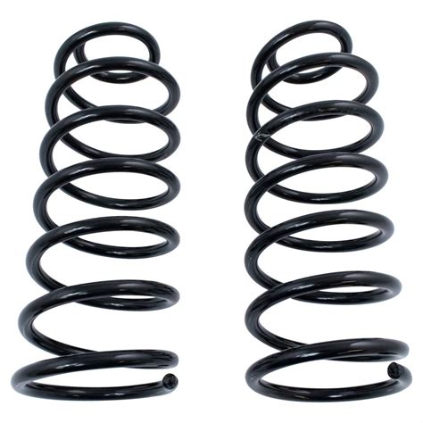 Rear Suspension Coil Spring Set Pair Lh Rh Sides For Toyota