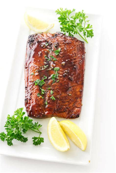 Bourbon Glazed Salmon Fillet Savor The Best