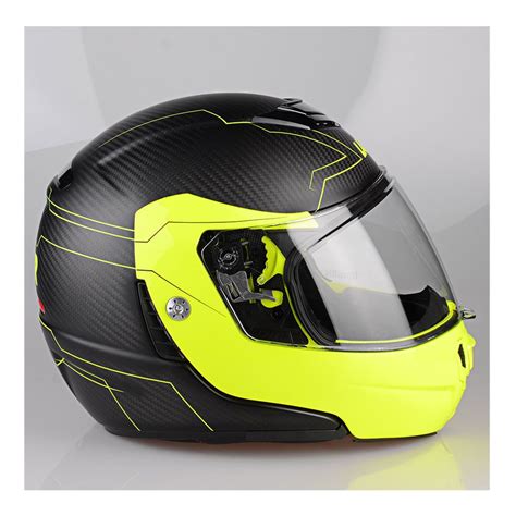 100 MX LAZER HELMET MX Lazer MONACO EVO DROID PURE CARBON Helmet