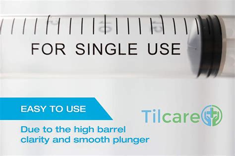 Buy Ml Syringe Without Needle Luer Slip Pack By Tilcare Sterile