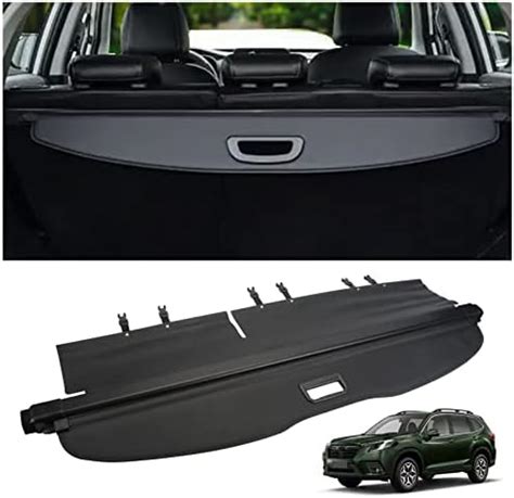 Amazon SAOKNCE Cargo Cover Fit For 2019 2023 Subaru Forester Rear