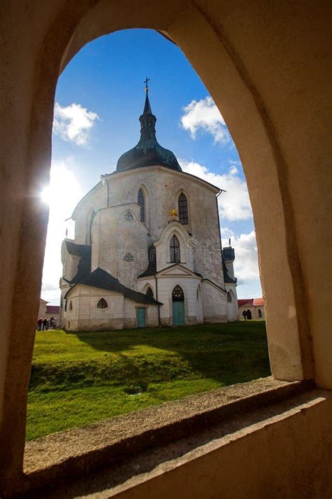 The Pilgrim Church Of St John Of Nepomuk On Zelena Hora Green Mountain