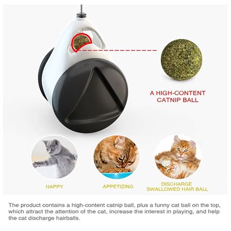 Buy Smart Cat Toy With Wheels Automatic No Need Recharge Cat Toys