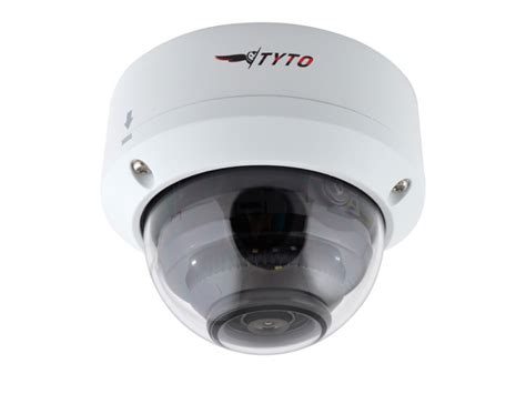 Купольная антивандальная IP камера Tyto IPC 5D36-F1S-30 (AI), 5Мп ...