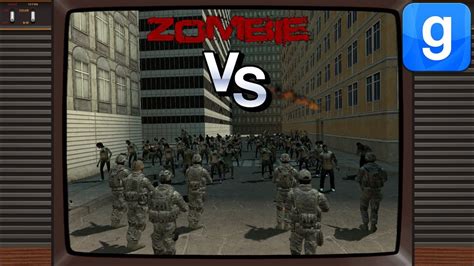 Zombie Apocalypse City Defense Urban Military VS L4D Zombie Hordes SNPC