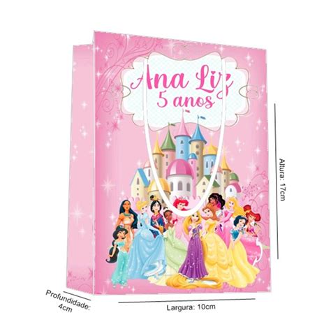 Sacolinha Princesas Disney Elo Produtos Especiais