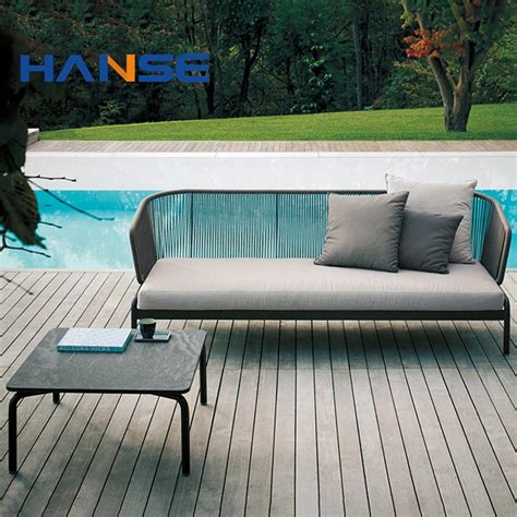 Customized Metal Hanse Carton Standard Packing Foshan Patio Furniture