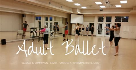 Adult Ballet Champaign | Adult Ballet Classes – Savoy | Christine Rich ...