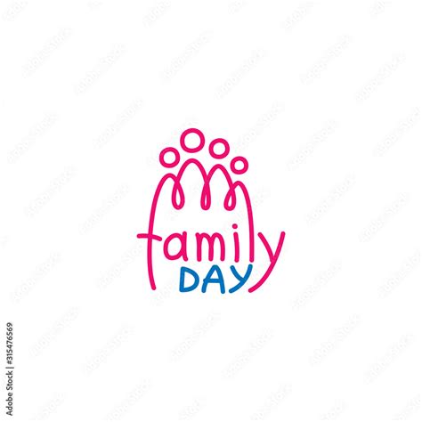 Family Day Logo vector template eps for your company and industry ...