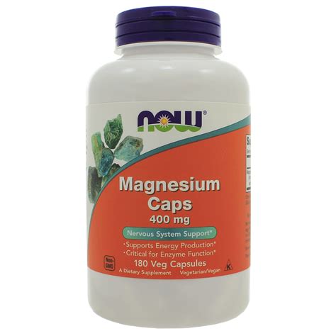 Buy Magnesium 400mg - 180 capsules Online in Canada | Spectrum Supplements