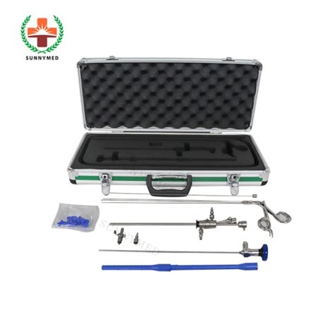 Sy P001A Hospital Stainless Steel Rigid Hysteroscopy Instrument Set