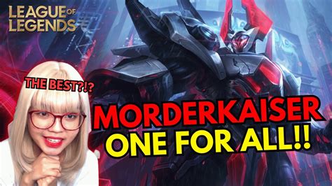 THE ONE FOR ALL EXPERIENCE IN LEAGUE OF LEGENDS MORDEKAISER VS SYNDRA