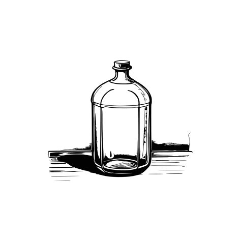 Glass Bottle Vector 25790419 Vector Art At Vecteezy