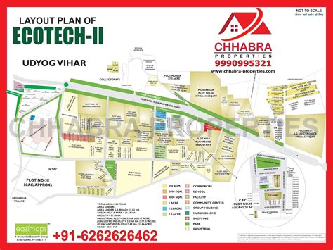 Chhabra Properties Alpha 2 Greater Noida Map Layout Plan