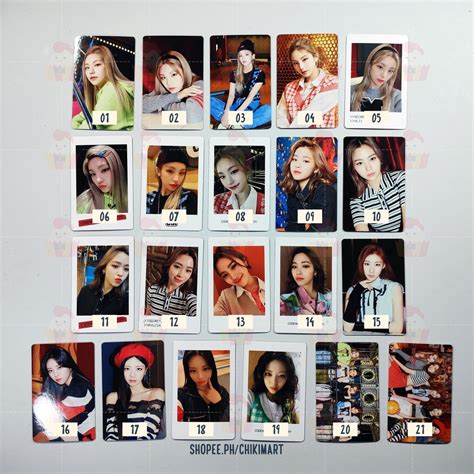 Itzy Codename Secret Itzy Csi Official Trading Card Photocard