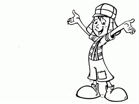 Turma Do Chaves Para Colorir Clip Art Library