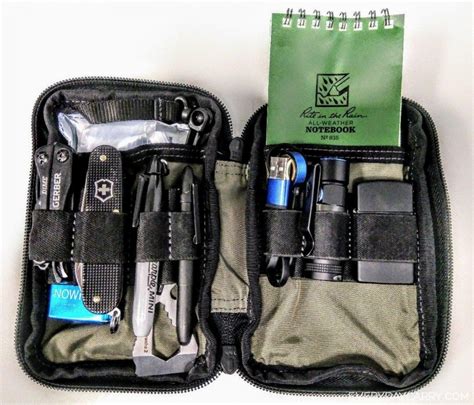 Everyday Carry Mbrisbane Australiacontrol Systems Engineer Mostly Black Edc Pouch