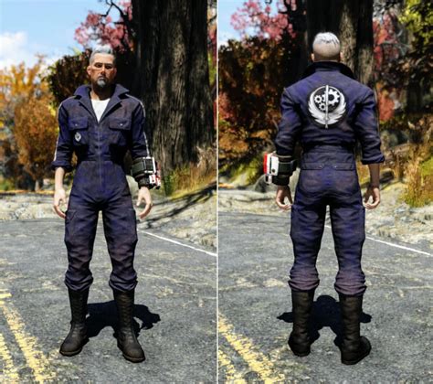 Fallout 76 Ps45 All Rare Outfits In Fo76 Bos Forest Camo Etsy