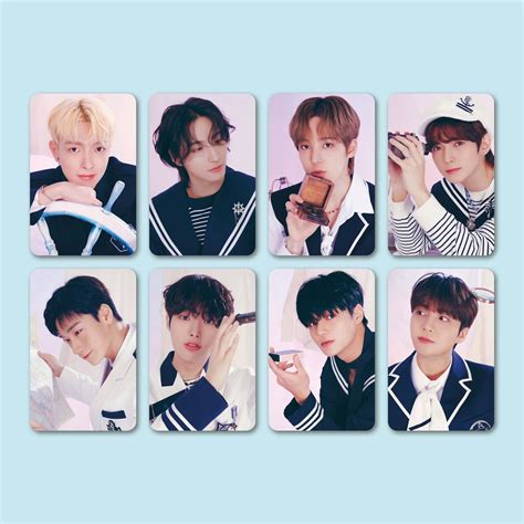 ATEEZ Photocard Set ANITEEZ In Illusion Concept Fanmade Photocards