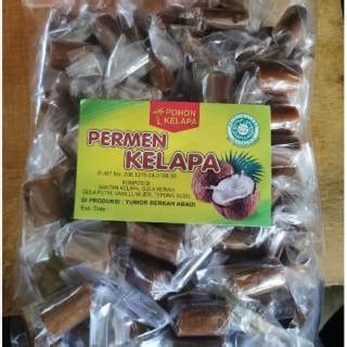 Jual Permen Jadul Santan Kelapa Isi 20 Biji Rasa Original Merk Pohon