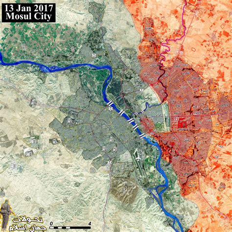 New Mosul map : syriancivilwar