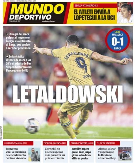 Barça Universal on Twitter Mundo Deportivo Lethaldowski https t