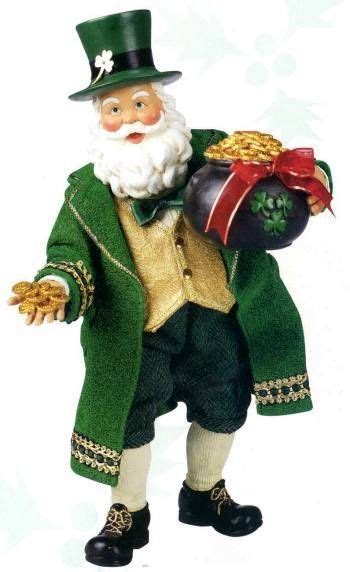 Irish Santa Claus Irish Santa Claus Irish Christmas Celtic