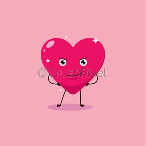 Cute Love Vector cartoon character illustration simple flat design style - stock vector 4975816 ...