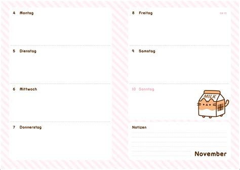 Kalender Pusheen Monats Kalenderbuch A Online Kaufen