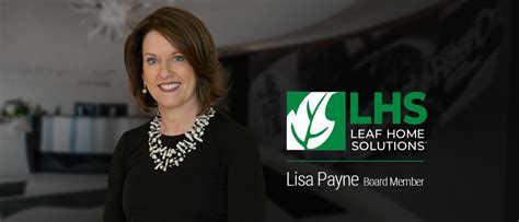 Leaf Home Solutions™ Welcomes Former Goldman Sachs Vp Lisa Payne To