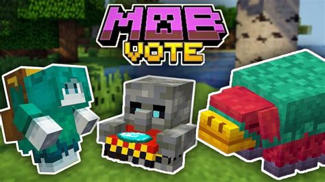 MINECRAFT LIVE 2022 WHICH MOB WON THE VOTE YouTube