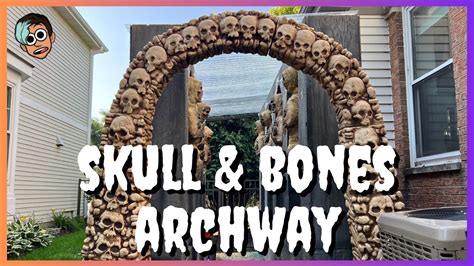 Home Depot Skull Bones Archway Unboxing Setup YouTube