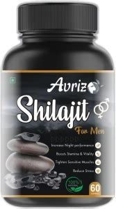 Avrizo Shilajit Capsule For Men Power Long Stamina Timing Ayurvedic