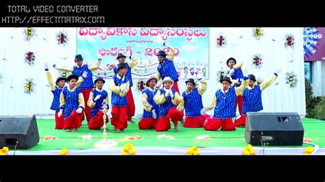 Vidyavikas Jangareddigudem Sarang Program Dance Youtube