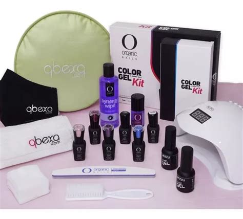 Kit Color Gel De Organic Nails Point Gel Y Lámpara Uvled Envío gratis