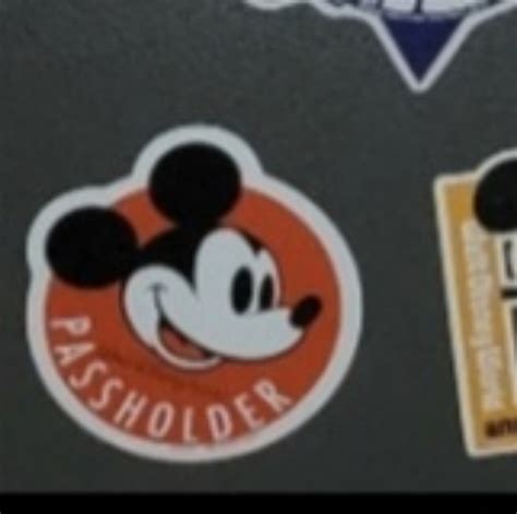 Disney Other Disney Passholder Magnet Orange Mikey Poshmark