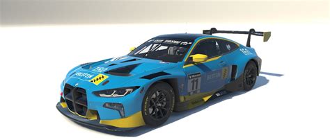 BMW M4 GT3 Jimmy Broadbent black falcon Nürburgring concept livery by