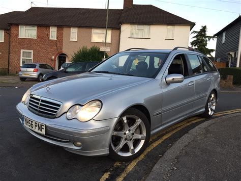 2006 Mercedes C220 CDI Sport Edition Silver Metallic In Edgware