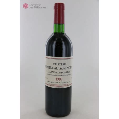 Chateau Bertineau St Vincent Lalande De Pomerol