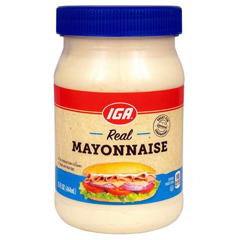 Iga Mayonnaise 30 Fz 12 Pack Stockupexpress