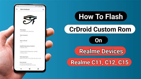 How To Flash CrDroid Custom Rom On Realme C11 C12 C15 YouTube