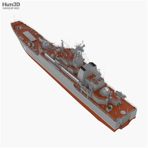 Ropucha-class landing ship 3D model - Download Warship on 3DModels.org